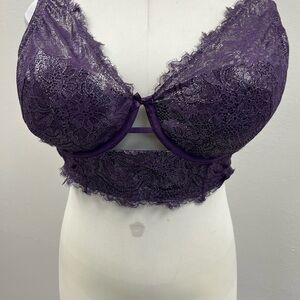 Cacique Lace Bralette in Deep Purple